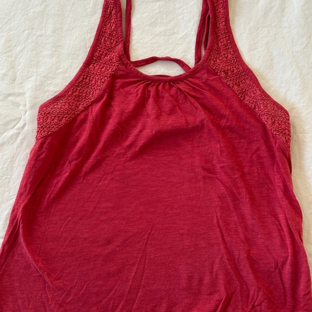 Red Women's Tank Top